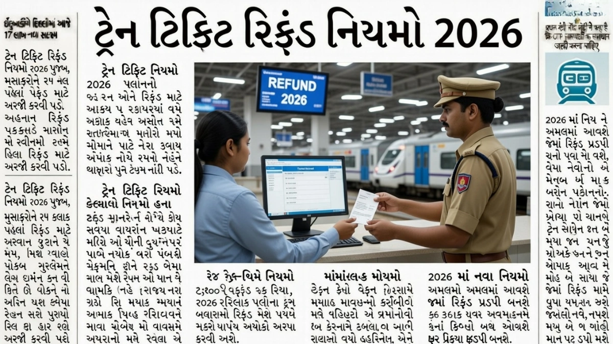 IRCTC Ticket Refund Update