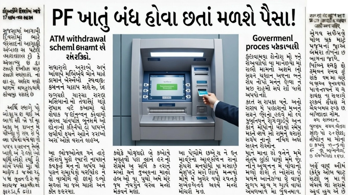 PF Account Closed Issue