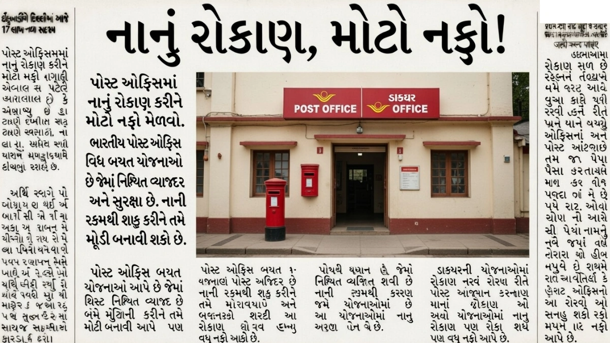 Post Office Recurring Deposit