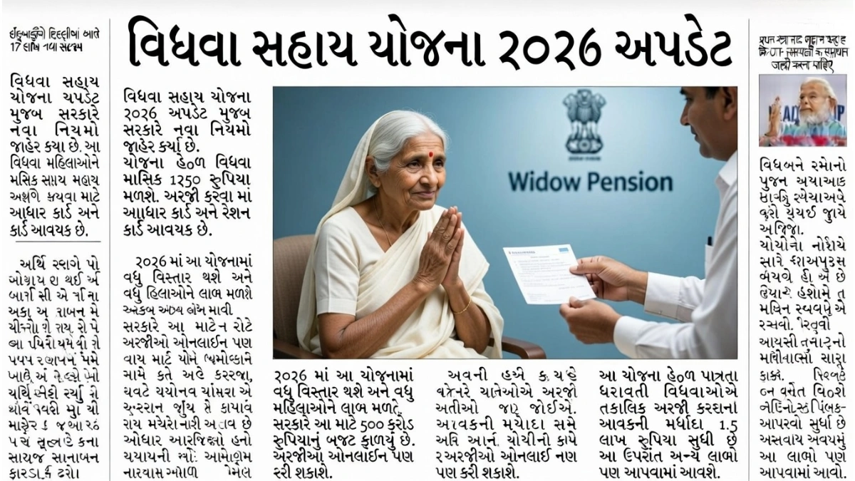 Widow Pension Gujarat